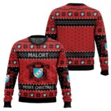 Hooktab Jeppson's Malort Merry Christmas Ugly Christmas Sweater
