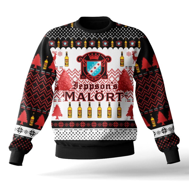 Hooktab Jeppson's Malort Ugly Christmas Sweater Hooktab Jeppson's Malort Ugly Christmas Sweater
