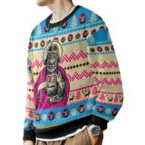 Hooktab Jesus Darth Vader Star Wars Ugly Christmas Sweater