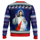 Hooktab Jesus I Trust In You Ugly Christmas Sweater