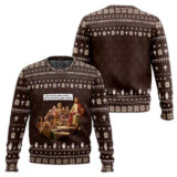 Hooktab Jesus The Truth Shall Make Make You Free Ugly Christmas Sweater