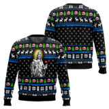 Hooktab Jesus With Coors Light Ugly Christmas Sweater
