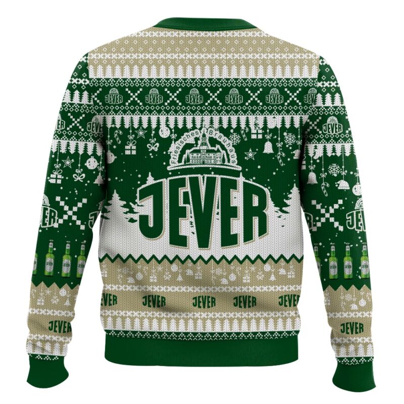 Hooktab Jever German Beer Ugly Christmas Sweater Hooktab Jever German Beer Ugly Christmas Sweater