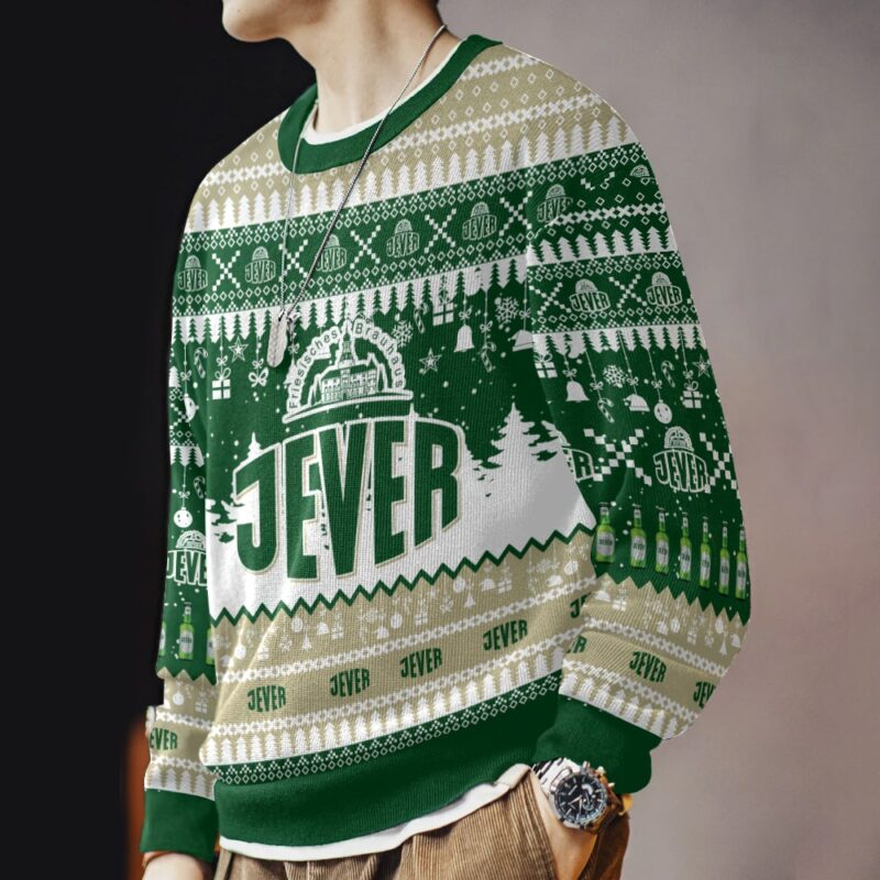 Hooktab Jever German Beer Ugly Christmas Sweater Hooktab Jever German Beer Ugly Christmas Sweater