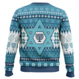 Hooktab Jewish Hanukkah Ugly Christmas Sweater