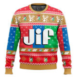Hooktab Jif Ugly Christmas Sweater