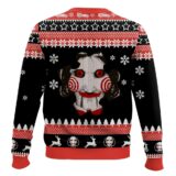 Hooktab Jigsaw I Want To Play A Game Saw Ugly Christmas Sweater