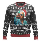Hooktab Jim Lahey I Am The Liquor Ugly Christmas Sweater