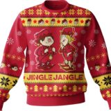 Hooktab Jingle Jangle The Year Without A Santa Claus Ugly Christmas Sweater