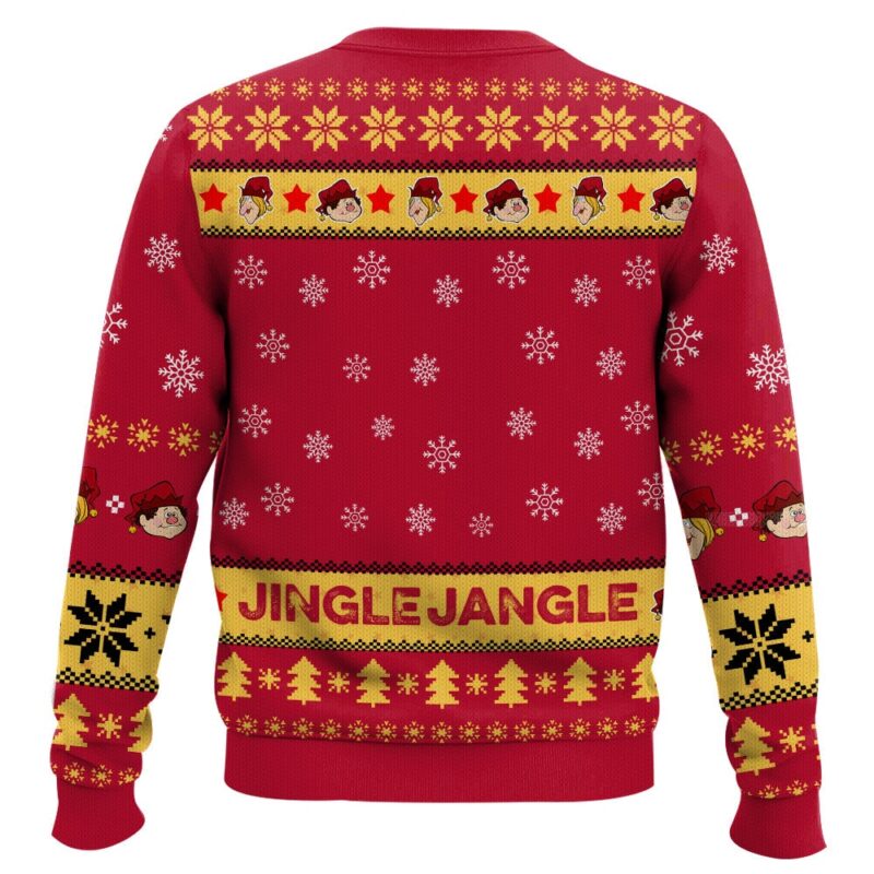 Hooktab Jingle Jangle The Year Without A Santa Claus Ugly Christmas Sweater Hooktab Jingle Jangle The Year Without A Santa Claus Ugly Christmas Sweater