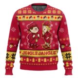 Hooktab Jingle Jangle The Year Without A Santa Claus Ugly Christmas Sweater