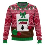 Hooktab Jingle Juice Beverage Ugly Christmas Sweater