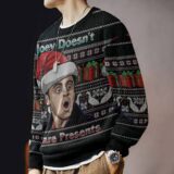 Hooktab Joey Doesn't Share Presents Friends Ugly Christmas Sweater