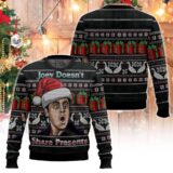 Hooktab Joey Doesn't Share Presents Friends Ugly Christmas Sweater