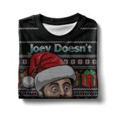 Hooktab Joey Doesn't Share Presents Friends Ugly Christmas Sweater