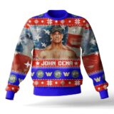 Hooktab John Cena WWE Ugly Christmas Sweater