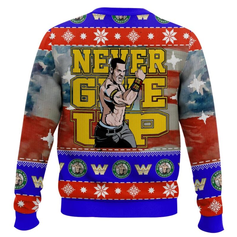 Hooktab John Cena WWE Ugly Christmas Sweater Hooktab John Cena WWE Ugly Christmas Sweater