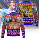 Hooktab John Cena WWE Ugly Christmas Sweater