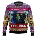 Hooktab John Wick I'm Back Ugly Christmas Sweater