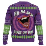 Hooktab Joker Ha Ha Happy Christmas Ugly Christmas Sweater