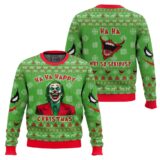 Hooktab Joker Happy Christmas Ugly Christmas Sweater