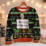 Hooktab Joker Jingle Bells Batman Smells Ugly Christmas Sweater