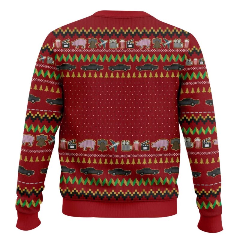 Hooktab Jolly Old Saint Nic Nicolas Cage Ugly Christmas Sweater Hooktab Jolly Old Saint Nic Nicolas Cage Ugly Christmas Sweater