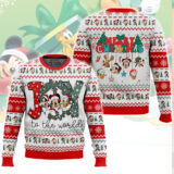 Hooktab Joy To The World Ugly Christmas Sweater