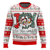 Hooktab Joy To The World Ugly Christmas Sweater
