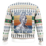 Hooktab Julius Caesar Ugly Christmas Sweater