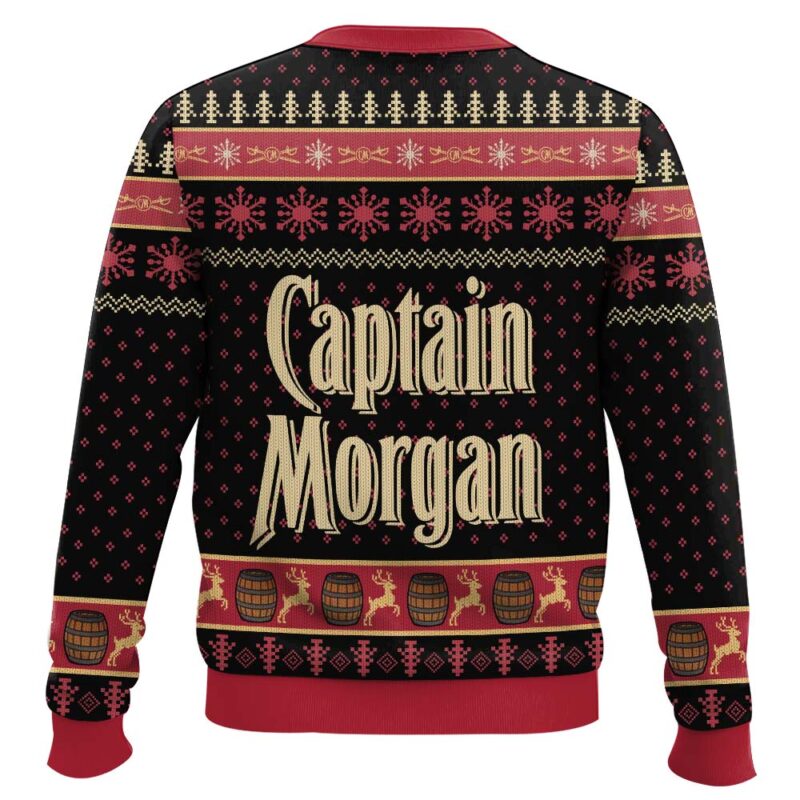 Hooktab Just Captain Morgan Ugly Christmas Sweater Hooktab Just Captain Morgan Ugly Christmas Sweater