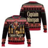 Hooktab Just Captain Morgan Ugly Christmas Sweater
