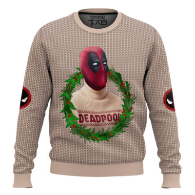 Hooktab Just Deadpool Ugly Christmas Sweater