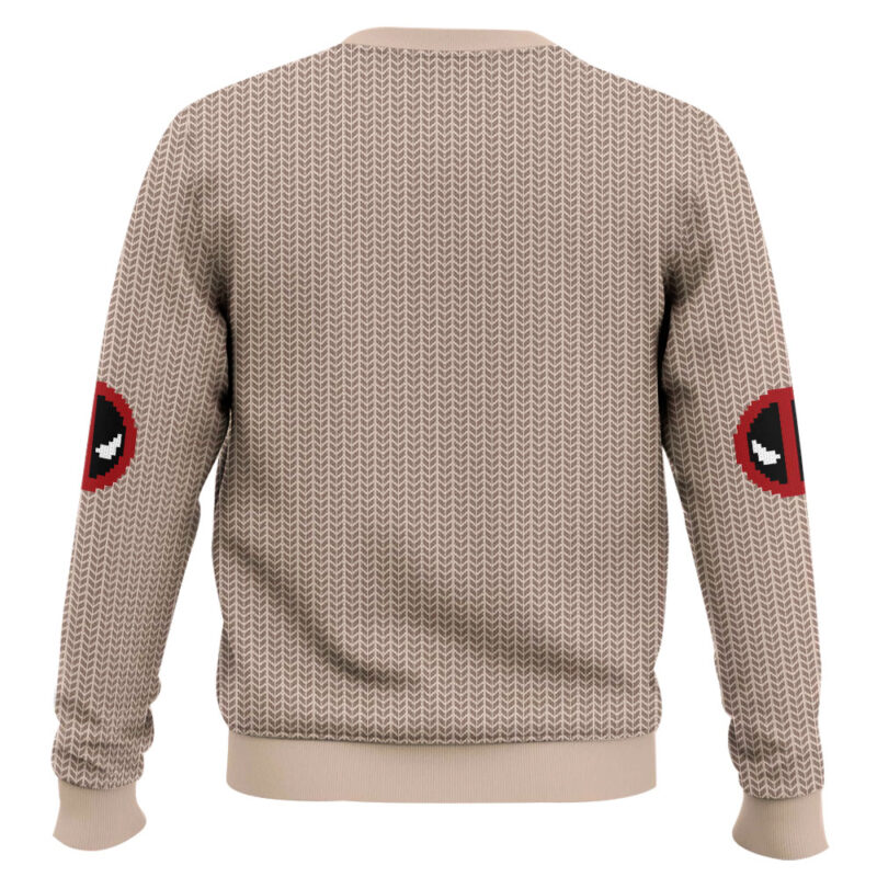 Hooktab Just Deadpool Ugly Christmas Sweater Hooktab Just Deadpool Ugly Christmas Sweater