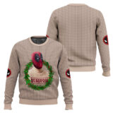 Hooktab Just Deadpool Ugly Christmas Sweater