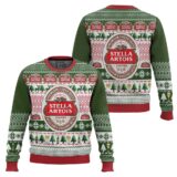 Hooktab Just Stella Artois Ugly Christmas Sweater