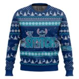 Hooktab Just Stitch Lilo And Stitch Ugly Christmas Sweater