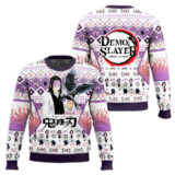 Hooktab Kagaya Ubuyashiki Ugly Christmas Sweater