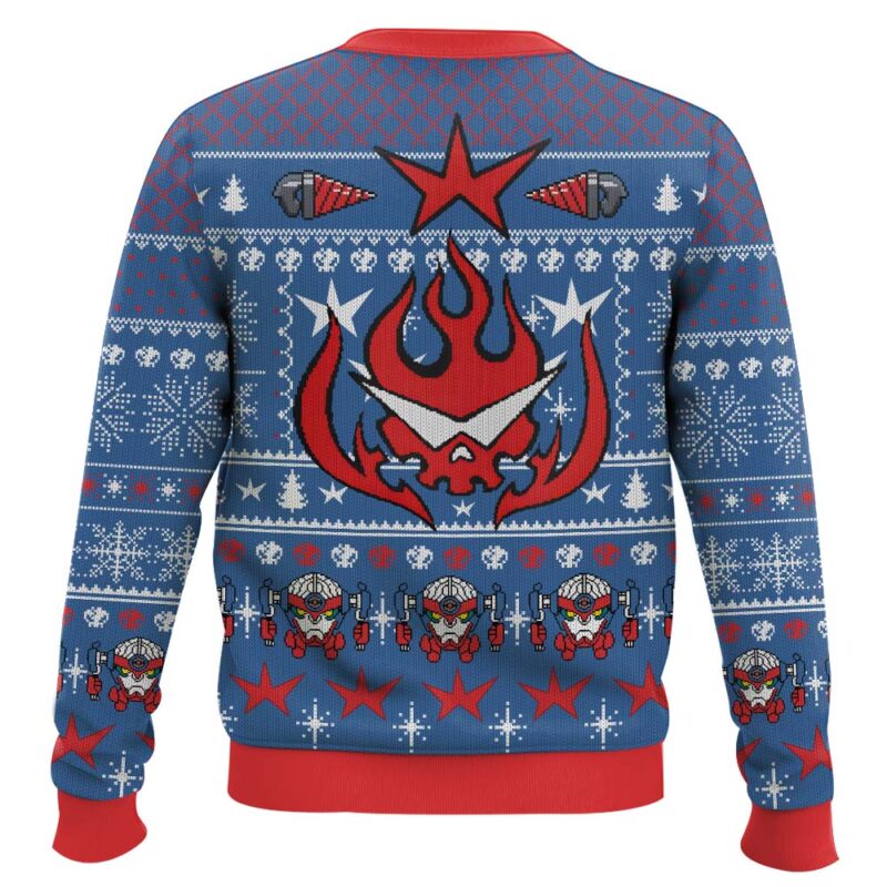 Hooktab Kamina Tengen Toppa Gurren Lagann Ugly Christmas Sweater Hooktab Kamina Tengen Toppa Gurren Lagann Ugly Christmas Sweater