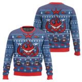 Hooktab Kamina Tengen Toppa Gurren Lagann Ugly Christmas Sweater