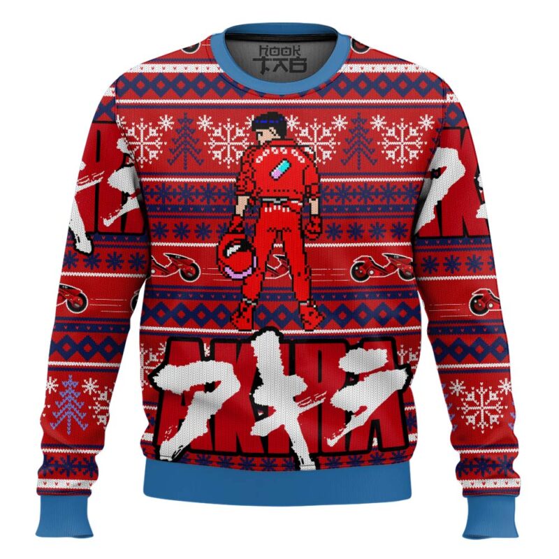 Hooktab Kaneda Akira Ugly Christmas Sweater