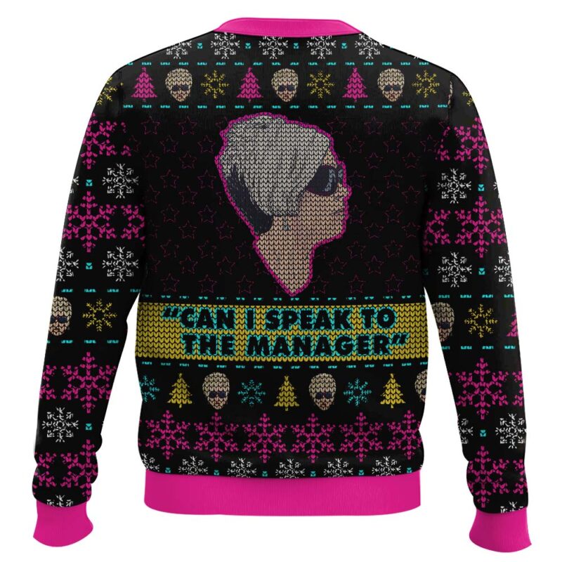 Hooktab Karen Speek To Manager Meme Ugly Christmas Sweater Hooktab Karen Speek To Manager Meme Ugly Christmas Sweater