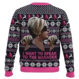 Hooktab Karen Want To Speak To Manager Meme Ugly Christmas Sweater