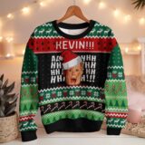 Hooktab Kevin Ahh Home Alone Ugly Christmas Sweater