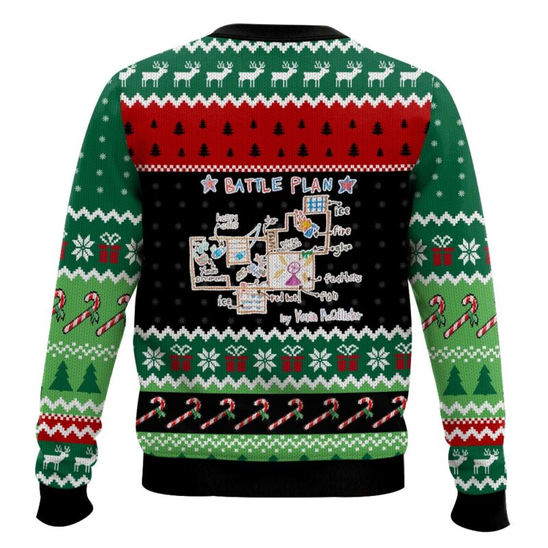 Hooktab Kevin Ahh Home Alone Ugly Christmas Sweater Hooktab Kevin Ahh Home Alone Ugly Christmas Sweater