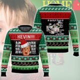 Hooktab Kevin Ahh Home Alone Ugly Christmas Sweater
