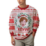 Hooktab Kevin Home Alone Ugly Christmas Sweater