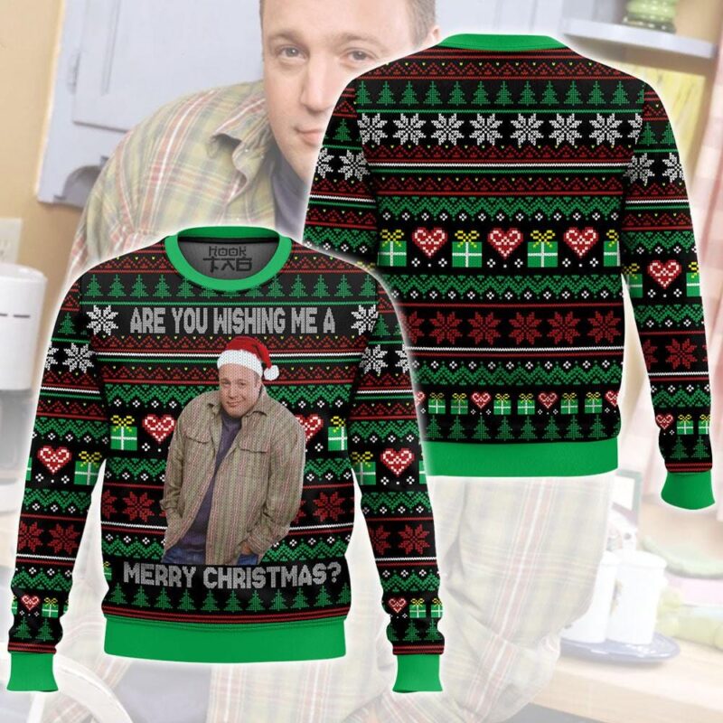 Hooktab Kevin James Meme Ugly Christmas Sweater Hooktab Kevin James Meme Ugly Christmas Sweater