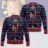Hooktab Kevin's Trouble Home Alone Ugly Christmas Sweater