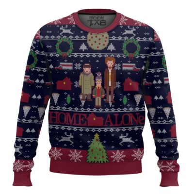 Hooktab Kevin's Trouble Home Alone Ugly Christmas Sweater